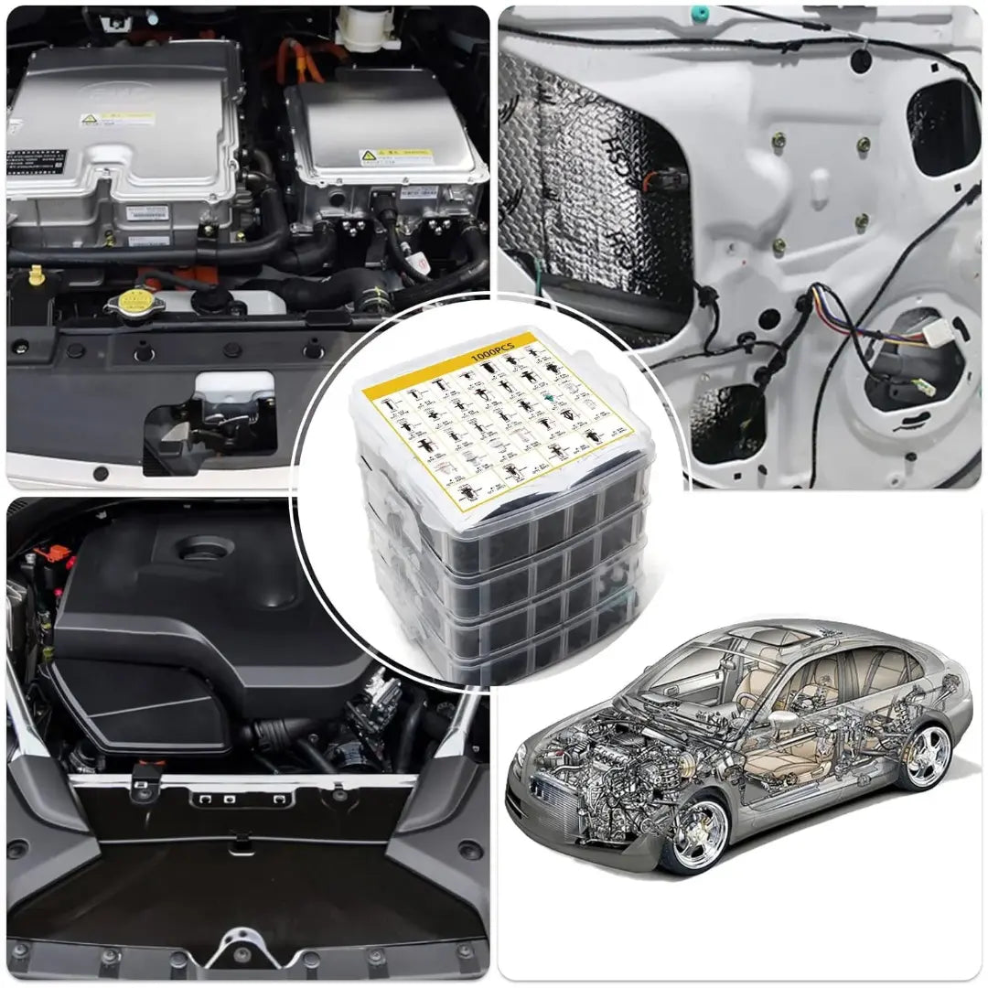 Agrafes universelles pour voiture BODIÉ Import-Export