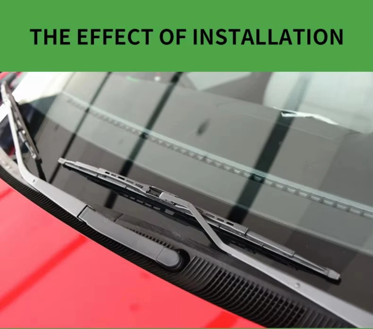 4 ou 2 balais Essuie-Glaces Prémium à tige métallique