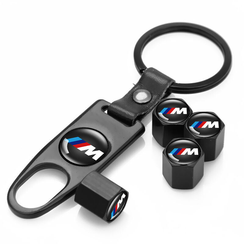 Bouchons de valve sécurisés + Porte clé