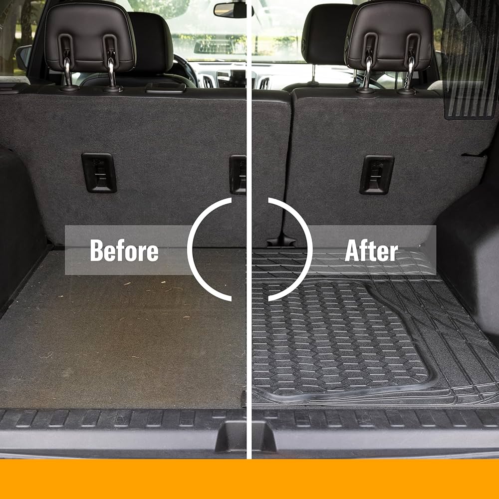 Tapis de coffre universel ajustable