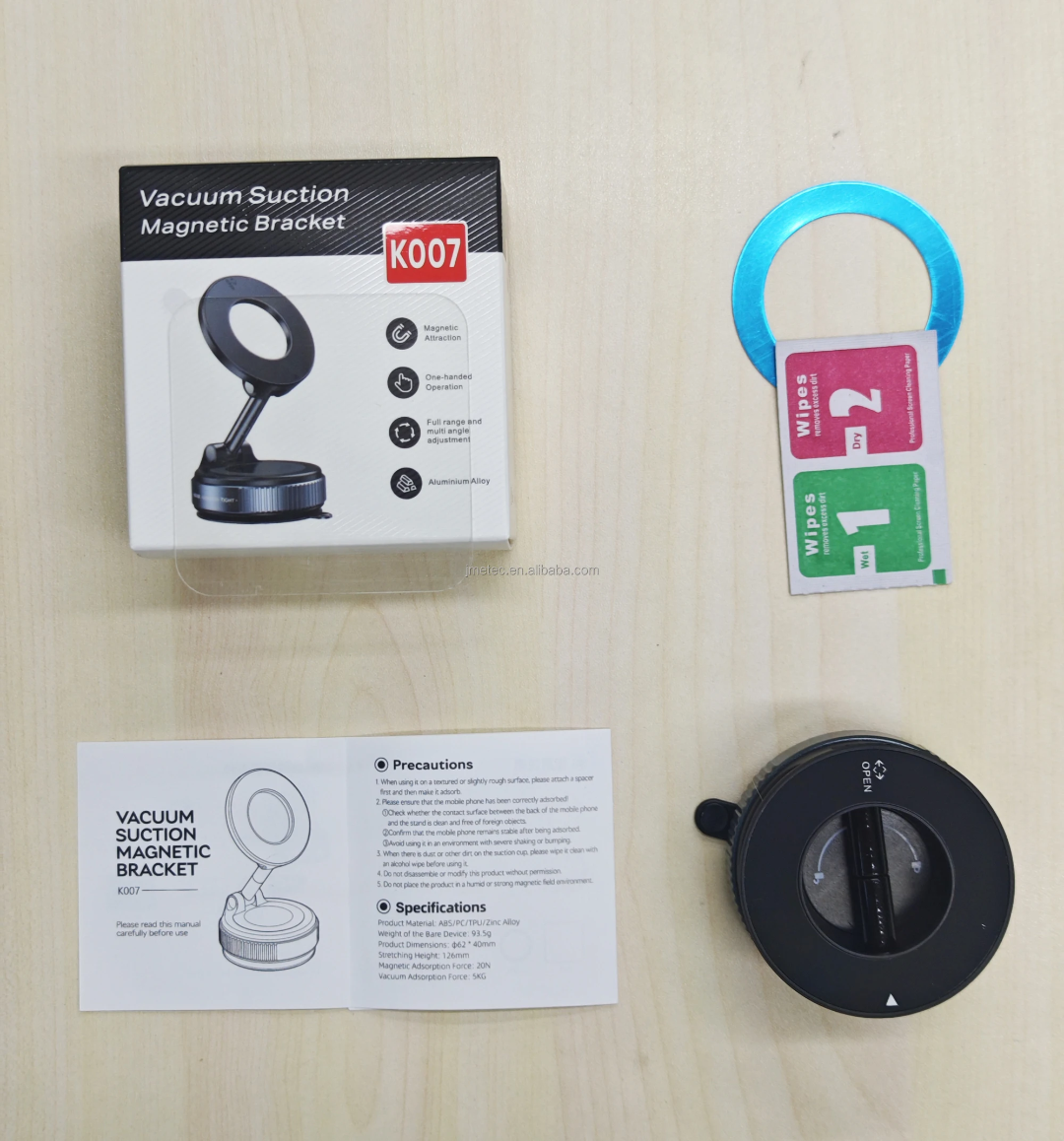 Support Téléphone Magnétique Voiture K007 – Fixation 360°