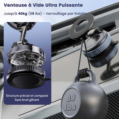 Support Téléphone Magnétique Voiture K007 – Fixation 360°