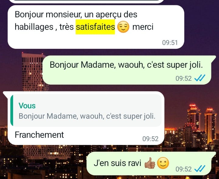 Avis client certifié