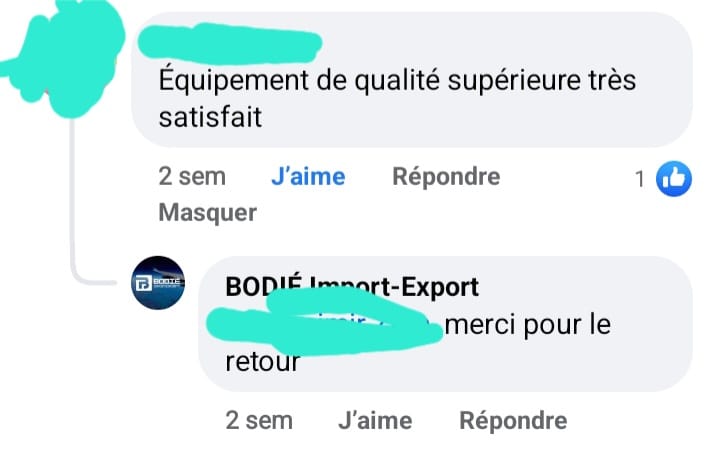 Avis client certifié