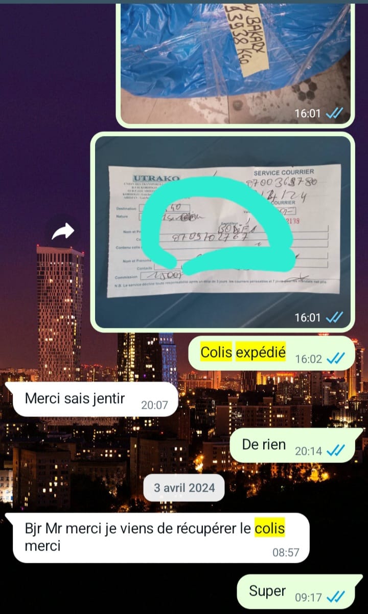 Avis client certifié