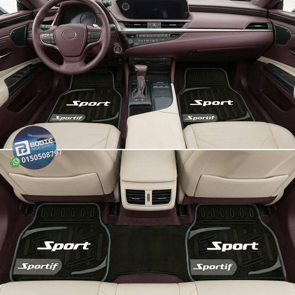 Tapis de sol en gomme de toutes marques