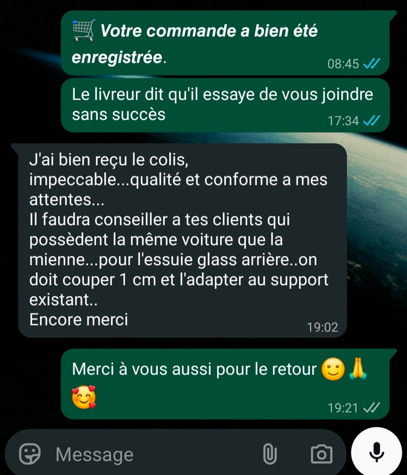 Avis client certifié
