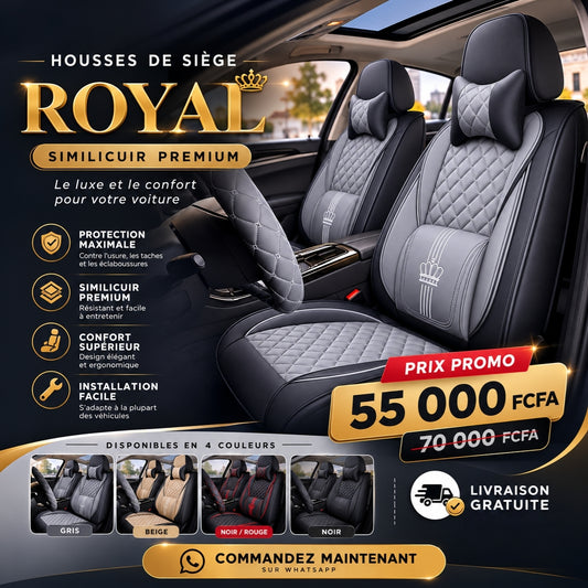 Ensemble d'Housse Royale 5 places
