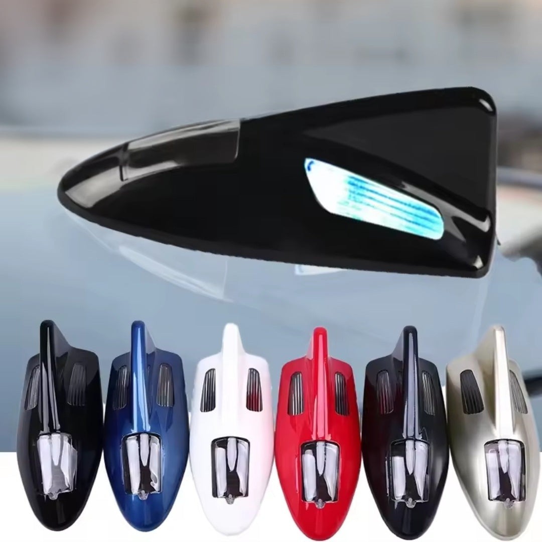 Dos de Requin Lumineux à Énergie Solaire