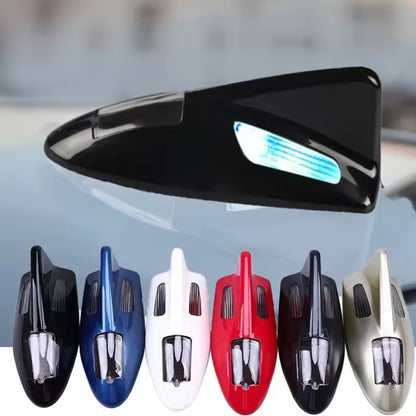 Dos de Requin Lumineux à Énergie Solaire