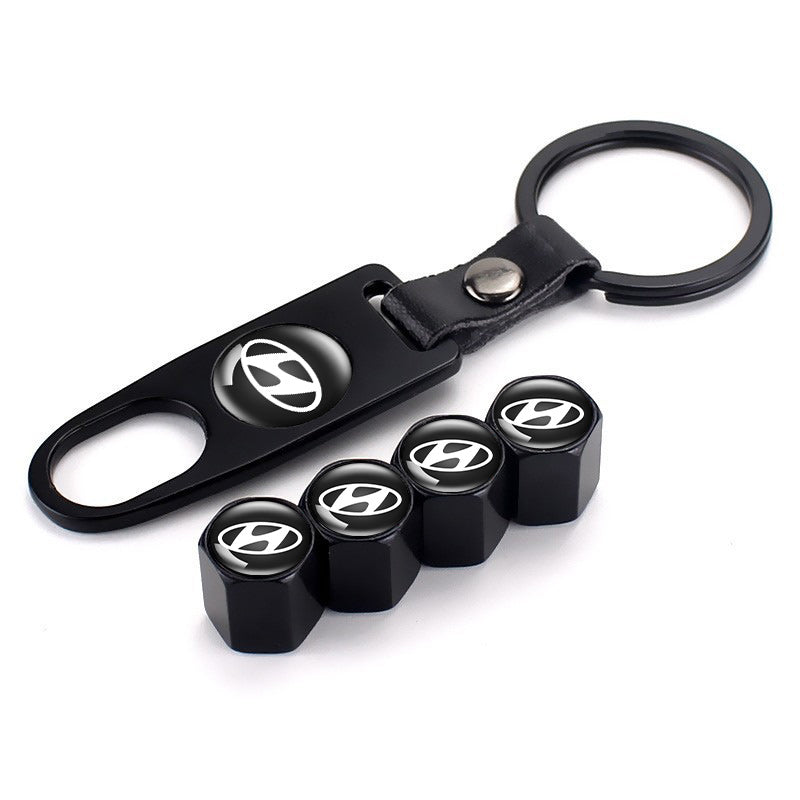 Bouchons de valve sécurisés + Porte clé