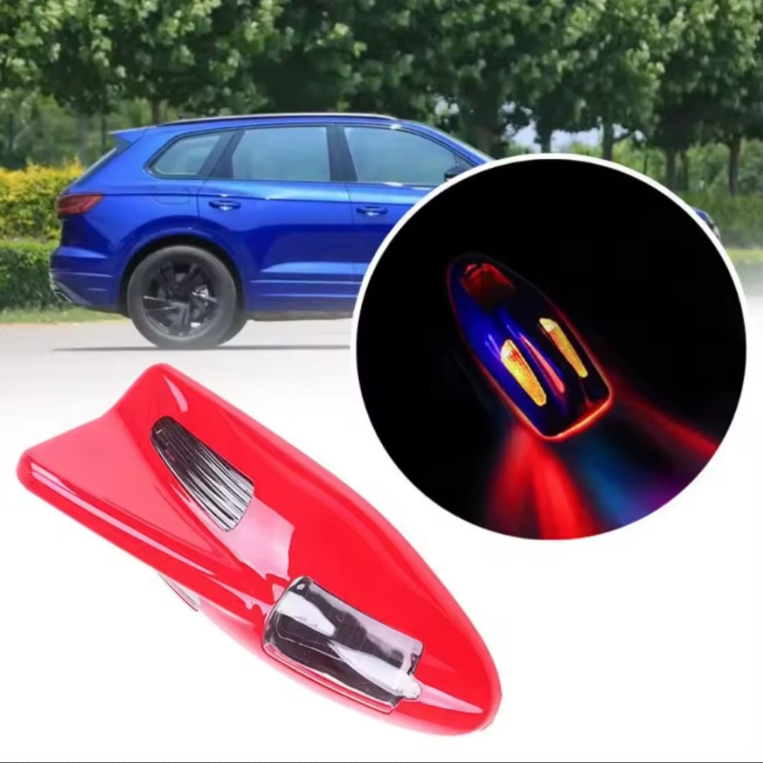 Dos de Requin Lumineux à Énergie Solaire