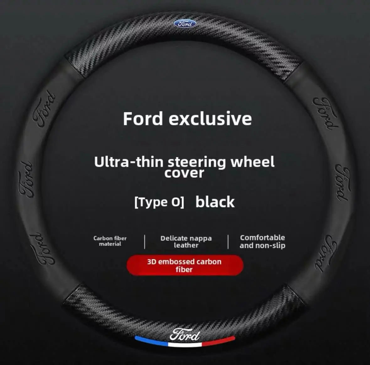 COUVRE VOLANT NOUVELLE GÉNÉRATION FIBRE DE CARBONE BODIÉ Import-Export