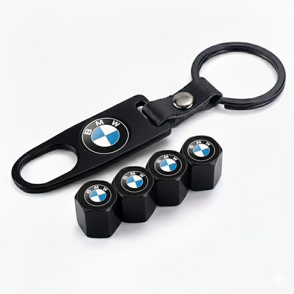 Bouchons de valve sécurisés + Porte clé