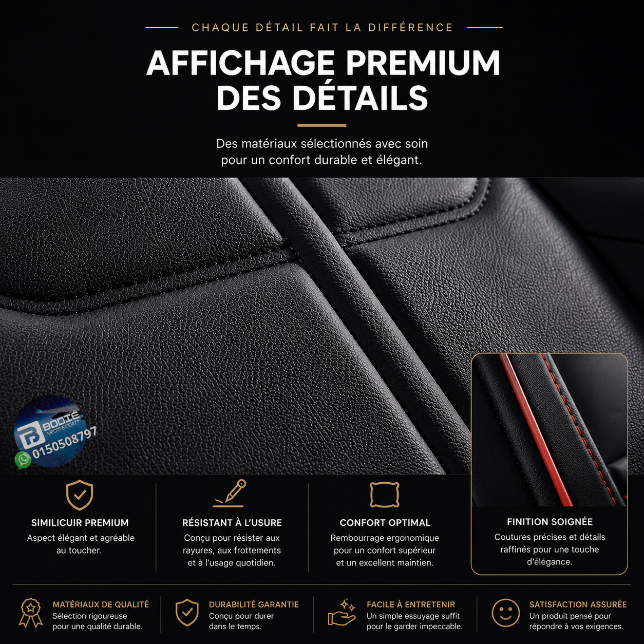 Housse PREMIUM élégance