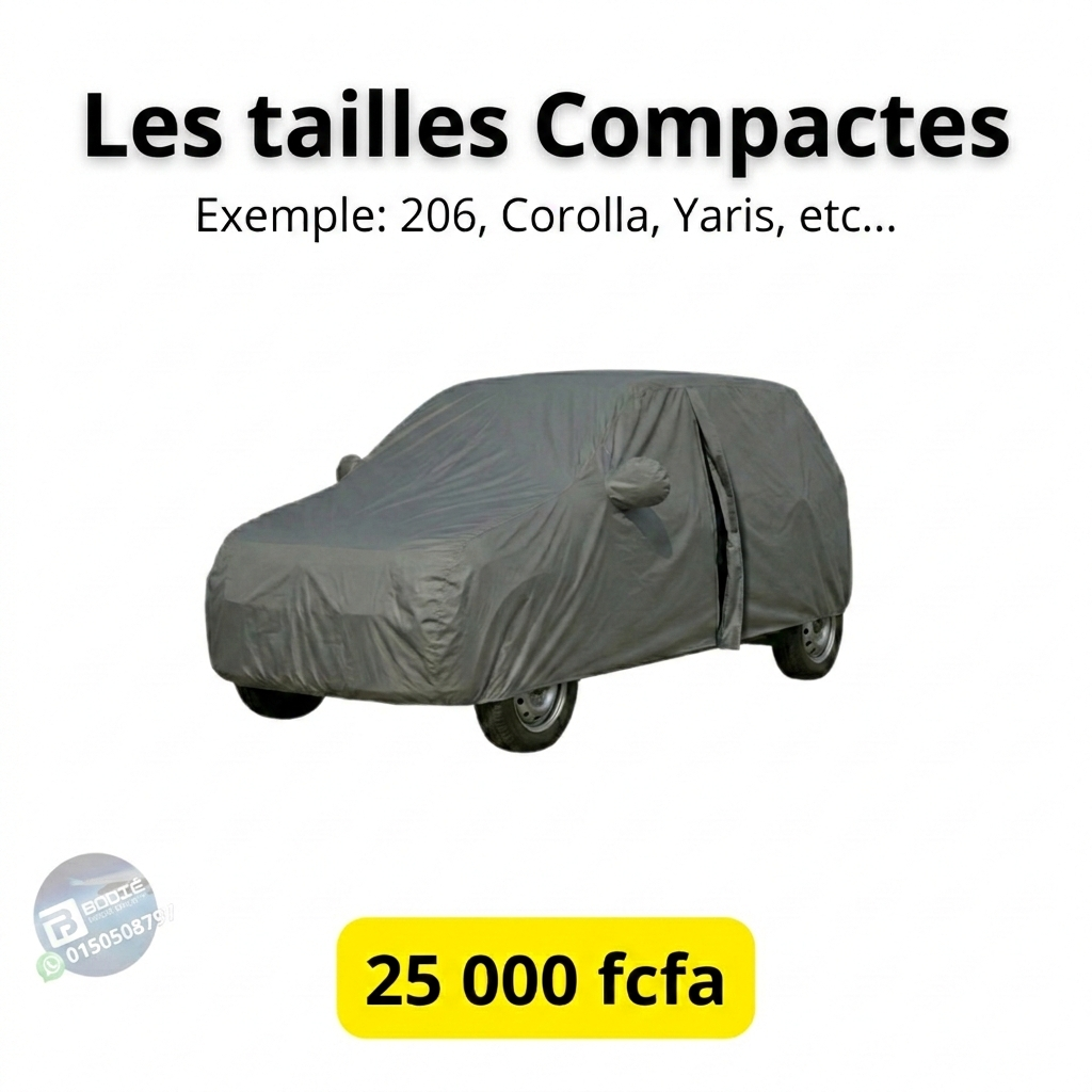 Bâche de Protection Originale - Doublure Coton, anti-UV et imperméable